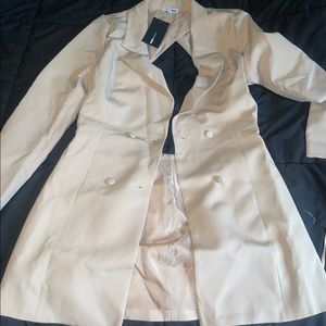 Backless blazer dress